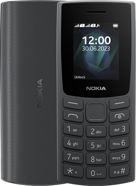 Мобільний телефон Nokia 105 2023 Dual Sim Charcoal Nokia 105 2023 DS Charcoal фото