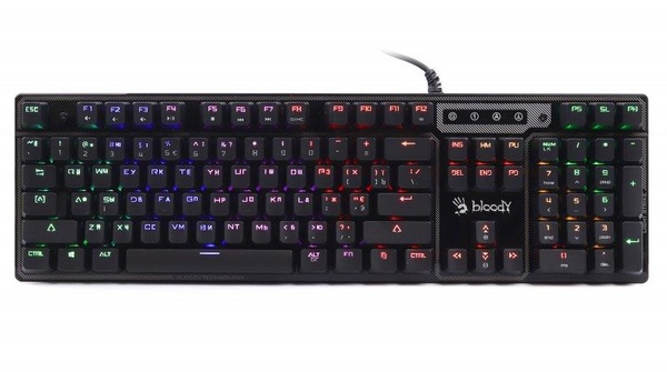 Клавіатура A4Tech B750N Bloody Black B750N Bloody (Black) фото