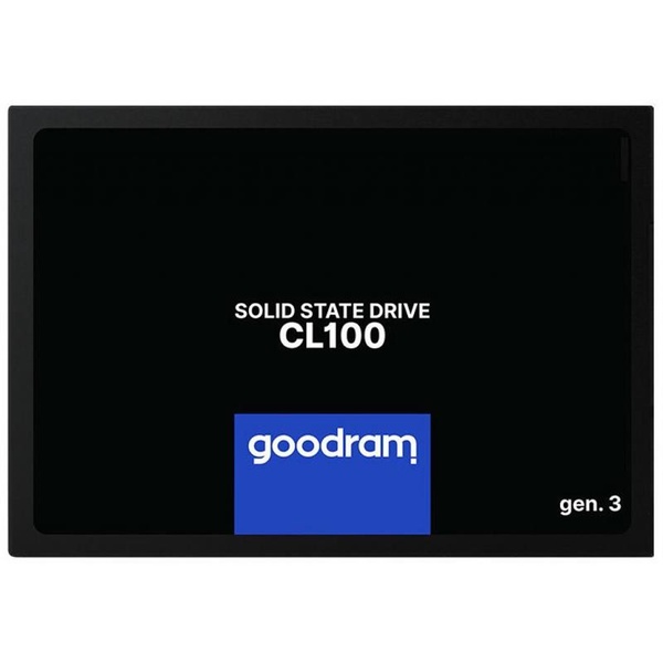 Накопичувач SSD 120GB GOODRAM CL100 GEN.3 2.5" SATAIII TLC (SSDPR-CL100-120-G3) SSDPR-CL100-120-G3 фото