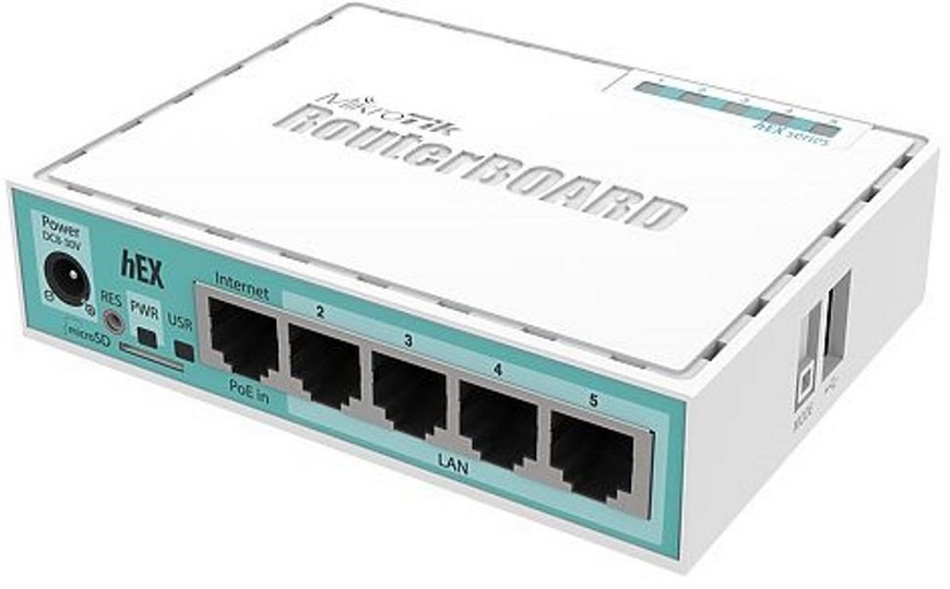 Маршрутизатор MikroTik RouterBOARD RB750GR3 hEX RB750GR3 фото