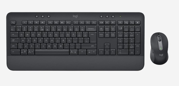 Комплект (клавіатура, мишка) бездротовий Logitech MK650 Combo for Business Graphite (920-011004) 920-011004 фото