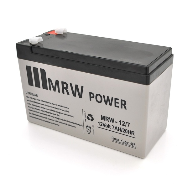 Акумуляторна батарея Mervesan 12V 7AH (MRV-12/7/29759) AGM MRV-12/7/29759 фото