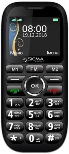 Мобільний телефон Sigma mobile Comfort 50 Grand Dual Sim Black Comfort 50 Grand Black фото