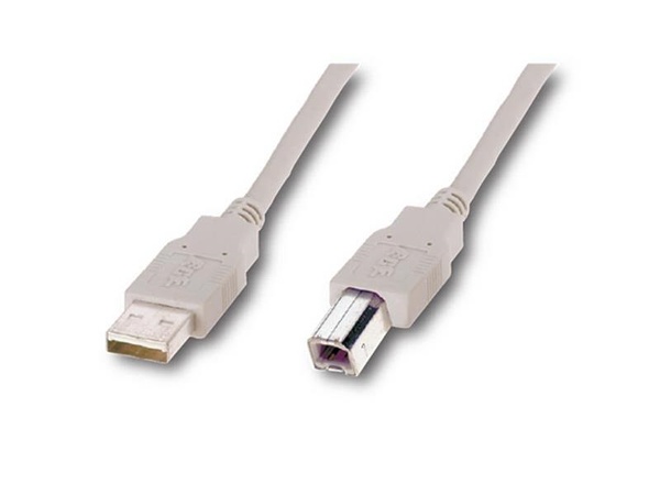 Кабель ATcom USB 2.0 AM/BM 3 м. ferrite core, пакет 8099 фото