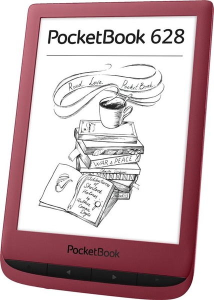 Електронна книга PocketBook 628 Ruby Red (PB628-R-CIS) PB628-R-CIS фото