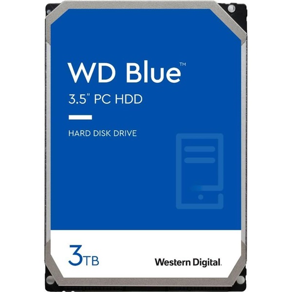 Накопитель HDD SATA 3.0TB WD Blue 5400rpm 256MB (WD30EZAZ) WD30EZAZ фото