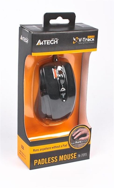 Мишка A4Tech N-70FX-1 Black USB V-Track N-70FX-1 (Black) фото