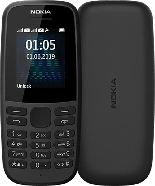 Мобільний телефон Nokia 105 2019 Dual Sim Black Nokia 105 2019 Black фото