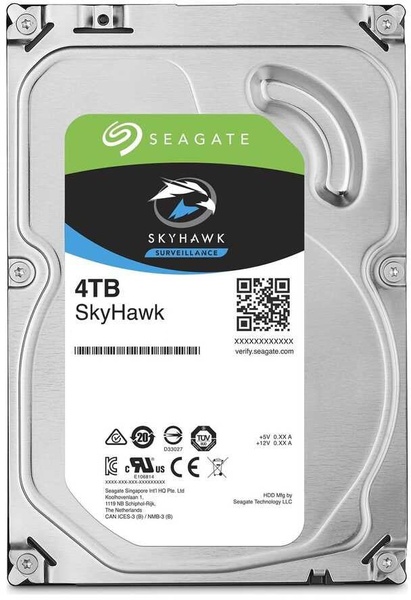 Накопичувач HDD SATA 4.0TB Seagate SkyHawk 256MB (ST4000VX016) ST4000VX016 фото