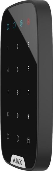 Бездротова сенсорна клавіатура Ajax KeyPad Black (000005653/8722.12.BL1) 8722.12.BL1 фото