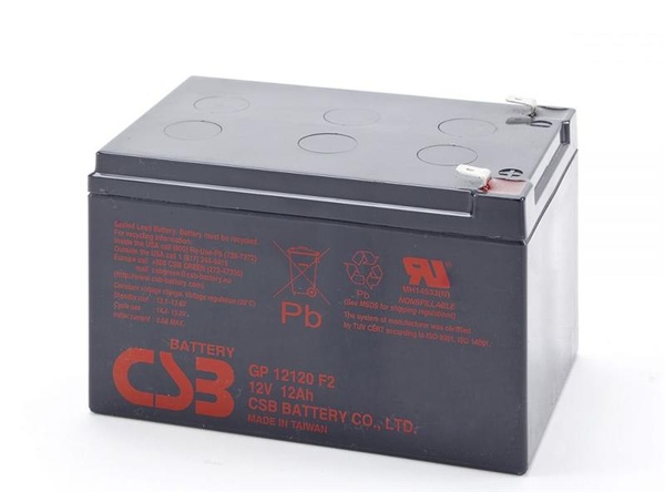 Акумуляторна батарея CSB 12V 12 AH (GP12120) AGM GP12120 фото
