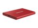 Накопичувач зовнішній SSD 2.5" USB 500GB Samsung T7 Red (MU-PC500R/WW) MU-PC500R/WW фото 3