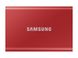 Накопичувач зовнішній SSD 2.5" USB 500GB Samsung T7 Red (MU-PC500R/WW) MU-PC500R/WW фото 1