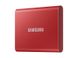 Накопичувач зовнішній SSD 2.5" USB 500GB Samsung T7 Red (MU-PC500R/WW) MU-PC500R/WW фото 4