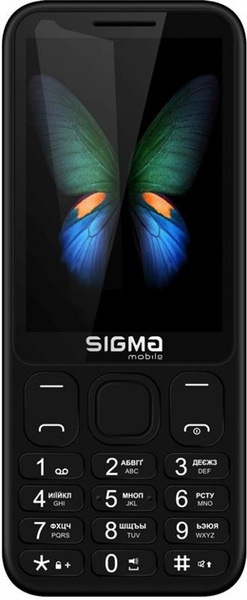 Мобiльний телефон Sigma mobile X-Style 351 Lider Dual Sim Black X-Style 351 Lider Black фото