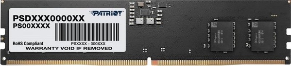 Модуль пам`яті DDR5 8GB/4800 Patriot Signature (PSD58G480041) PSD58G480041 фото