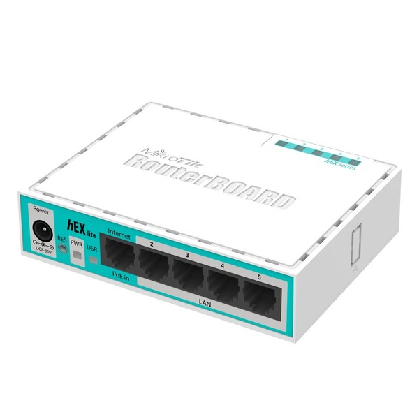 Маршрутизатор MikroTik RouterBOARD RB750r2 hEX lite RB750r2 фото