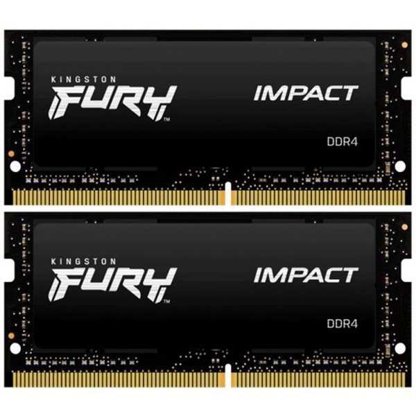 Модуль пам`яті SO-DIMM 2x16GB/2666 DDR4 Kingston Fury Impact (KF426S15IB1K2/32) KF426S15IB1K2/32 фото