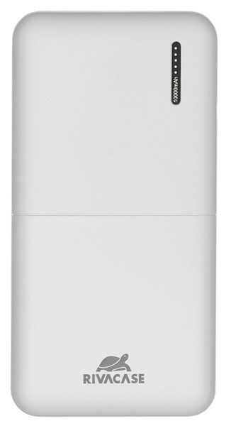 Універсальна мобільна батарея Rivacase Rivapower 10000mAh White (VA2532) RIVAPOWER VA2532 (White) фото