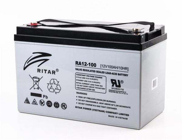 Акумуляторна батарея Ritar 12V 100AH (RA12-100) AGM RA12-100 фото