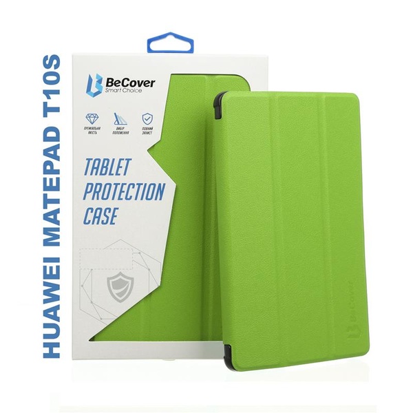 Чохол-книжка BeCover Smart Case для Huawei MatePad T 10s/T 10s (2nd Gen) Green (705401) 705401 фото