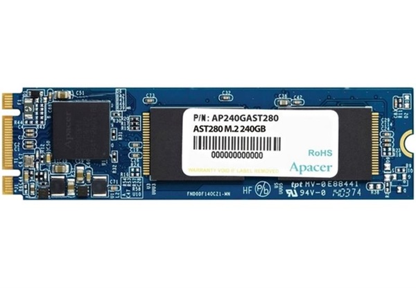 Накопичувач SSD 240GB Apacer AST280 M.2 SATAIII TLC (AP240GAST280-1) AP240GAST280-1 фото