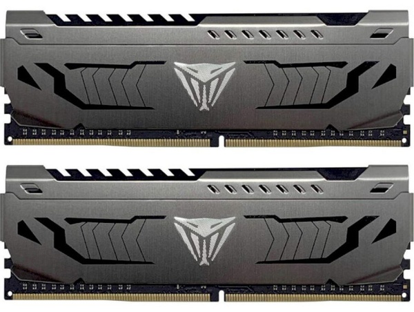 Модуль пам`яті DDR4 2x8GB/3600 Patriot Viper Steel Gray (PVS416G360C7K) PVS416G360C7K фото