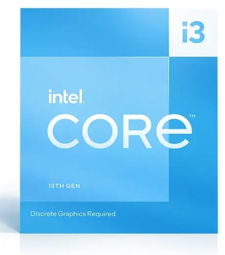 Процесор Intel Core i3 13100F 3.4GHz (12MB, Raptor Lake, 89W, S1700) Box (BX8071513100F) BX8071513100F фото