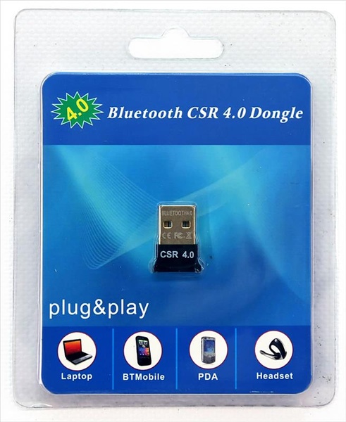 Bluetooth-адаптер USB - Bluetooth 4.0 HQ-Tech BT4-S1, Extra Slim, Qualcomm, блістер HQ-Tech BT4-S1 фото