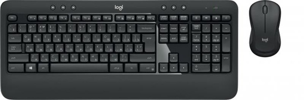 Комплект (клавіатура, мишка) бездротовий Logitech MK540 Black USB (920-008685) 920-008685 фото