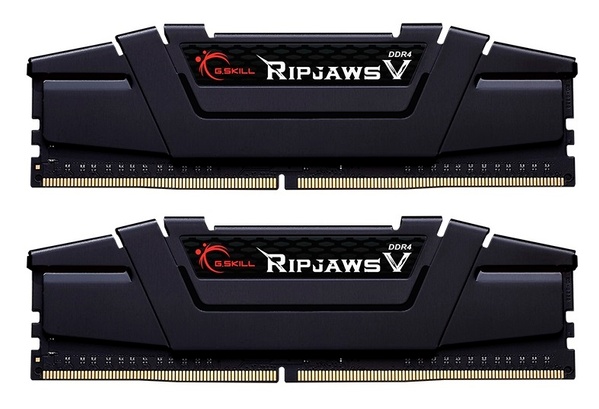 Модуль пам`ятi DDR4 2x16GB/3200 G.Skill Ripjaws V Black (F4-3200C16D-32GVK) F4-3200C16D-32GVK фото