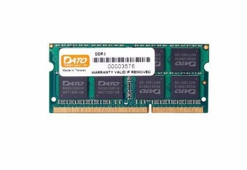 Модуль пам`ятi SO-DIMM 4GB/1600 DDR3 Dato (DT4G3DSDLD16) DT4G3DSDLD16 фото