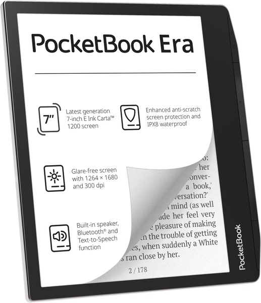 Електронна книга PocketBook 700 Stardust Silver (PB700-U-16-WW) PB700-U-16-WW фото