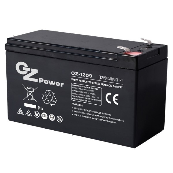 Акумуляторна батарея OZ Power OZ12V09 12V 9AH AGM OZ12V09 фото