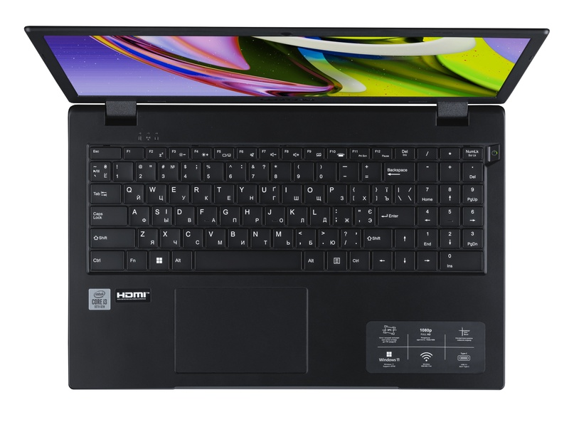 Ноутбук Prologix M15-720 (PN15E02.I31016S5NU.004) FullHD Black PN15E02.I31016S5NU.004 фото