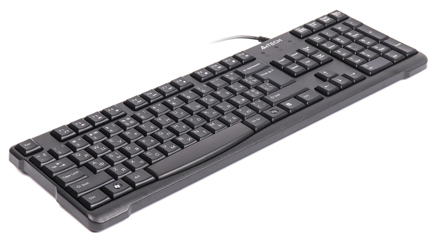 Клавіатура A4Tech KR-750 Ukr Black KR-750 USB (Black) фото