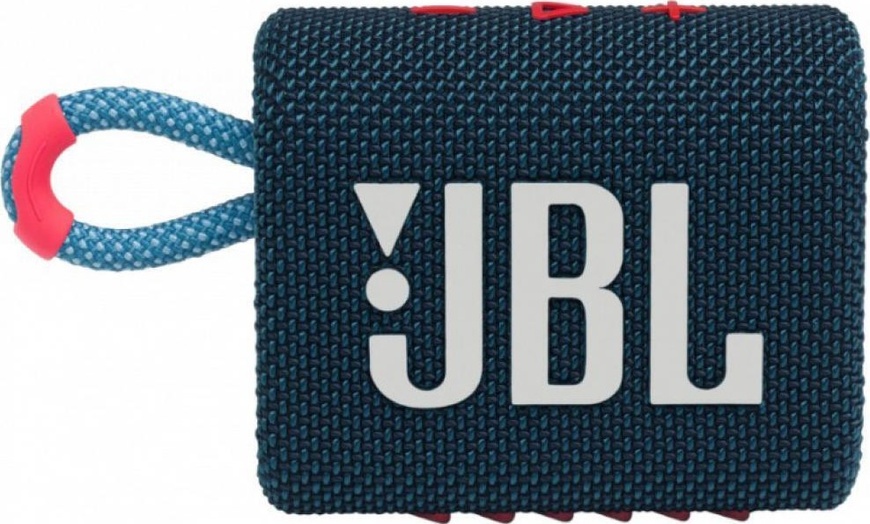 Акустична система JBL GO 3 Blue Pink (JBLGO3BLUP) JBLGO3BLUP фото