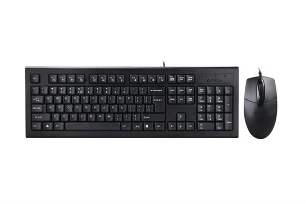 Комплект (клавіатура, мишка) A4Tech KR-8572S Black KR-8572S (Black) фото