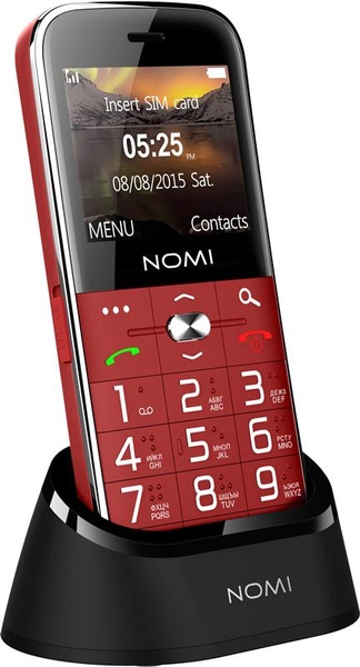 Мобільний телефон Nomi i220 Dual Sim Red i220 Red фото