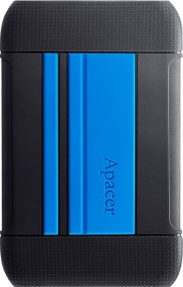 Зовнішній жорсткий диск 2.5" USB 2TB Apacer AC633 Black/Blue (AP2TBAC633U-1) AP2TBAC633U-1 фото