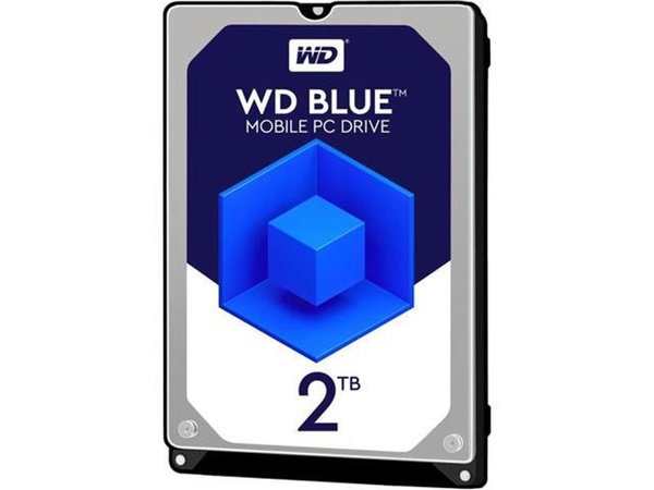 Накопичувач HDD 2.0TB WD Blue 5400rpm 128MB (WD20SPZX) WD20SPZX фото
