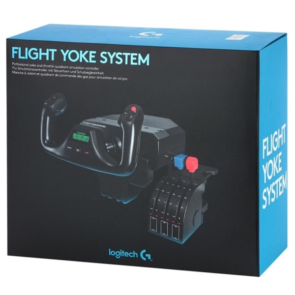 Джойстик Logitech Flight Yoke System (945-000004) 945-000004 фото