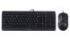 Комплект (клавіатура, мишка) A4Tech F1512 Black USB F1512 (Black) фото 1