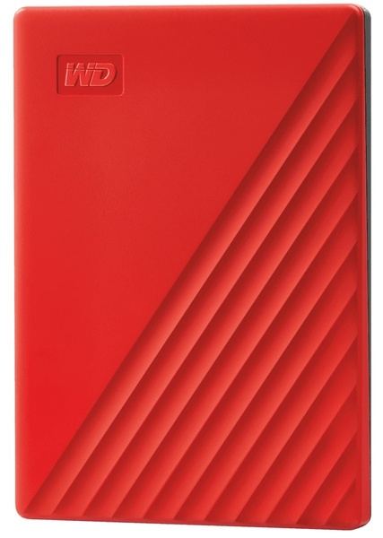 Зовнішній жорсткий диск 2.5" USB 4.0TB WD My Passport Red (WDBPKJ0040BRD-WESN) WDBPKJ0040BRD-WESN фото
