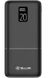 Універсальна мобільна батарея Tellur PD202 Boost Pro 20000mAh Black (TLL158351) TLL158351 фото 3