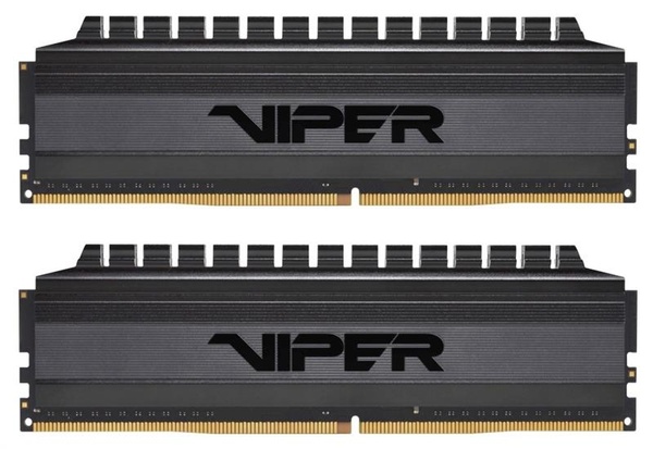 Модуль пам`яті DDR4 2x32GB/3200 Patriot Viper 4 Blackout (PVB464G320C6K) PVB464G320C6K фото