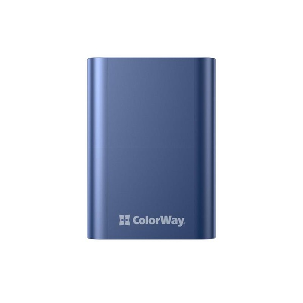Універсальна мобільна батарея ColorWay Full power 20000mAh Blue (CW-PB200LPG2BL-PDD) CW-PB200LPG2BL-PDD фото