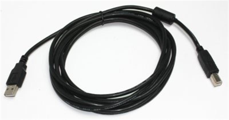 Кабель Cablexpert CCF-USB2-AMBM-15 USB 2.0 AM/BM 4,5 м, Феритовий фільтр CCF-USB2-AMBM-15 фото