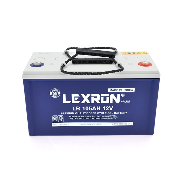 Акумуляторна батарея Lexron 12V 105AH (LR12-105/29824) GEL LR12-105/29824 фото