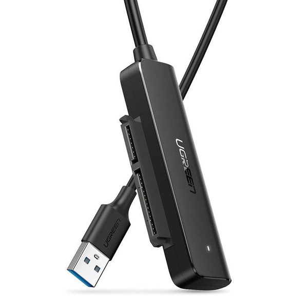 Адаптер Ugreen CM321 USB-С-1xSATA Black (70609) 70609 фото